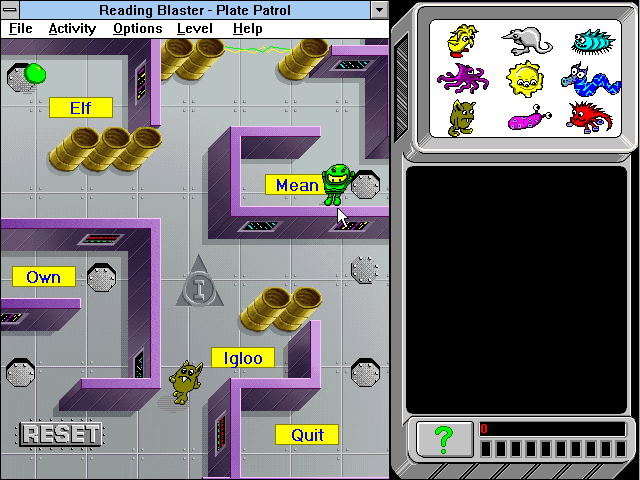 Reading Blaster: Invasion of the Word Snatchers