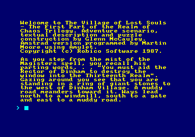 Realm of Chaos: Village of Lost Souls