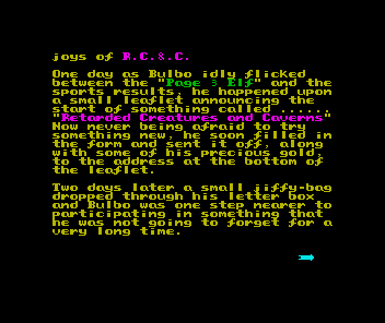 Retarded Creatures and Caverns