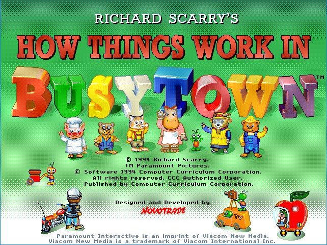 Richard Scarry's How Things Work in Busytown