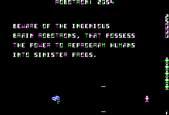 Robotron: 2084