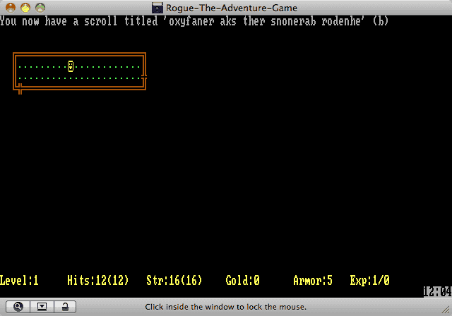 Rogue: The Adventure Game