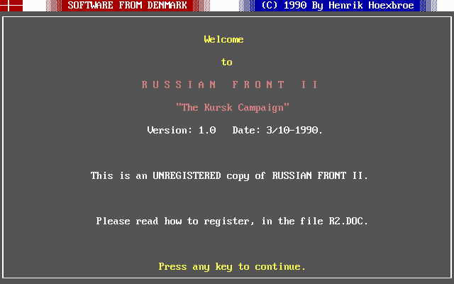 Russian Front II: The Kursk Campaign