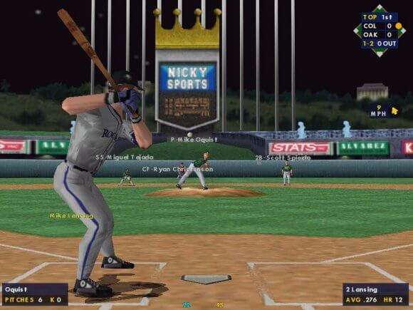 Sammy Sosa High Heat Baseball 2001