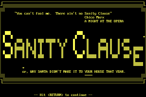Sanity Clause