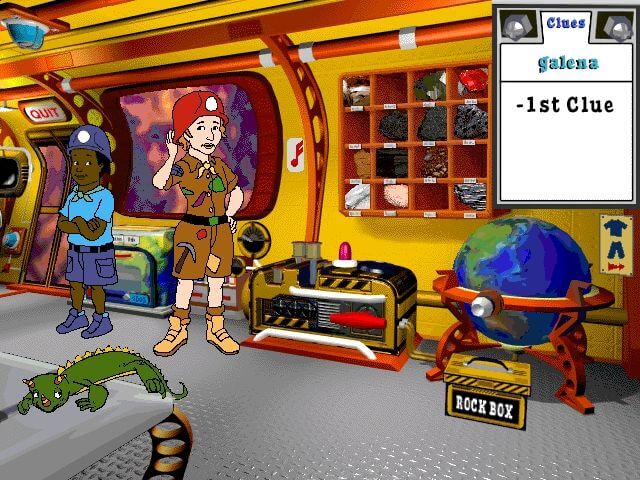 Scholastic's The Magic School Bus Explores Inside the Earth