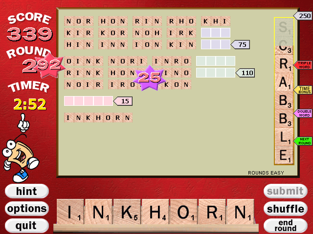 Scrabble Rack Attack
