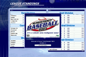 Season Ticket Baseball 2003