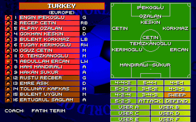 Sensible World of Soccer