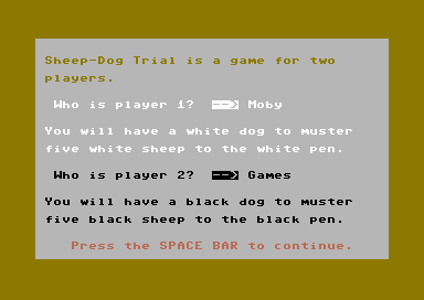 Sheep-Dog Trial