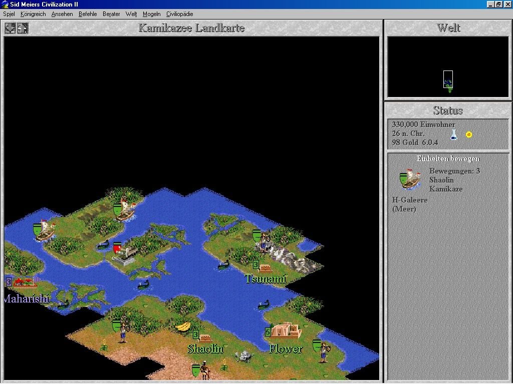 Sid Meier's Civilization II Scenarios: Conflicts in Civilization