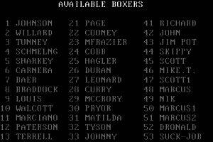 Sierra Championship Boxing