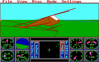 Sierra's 3-D Helicopter Simulator