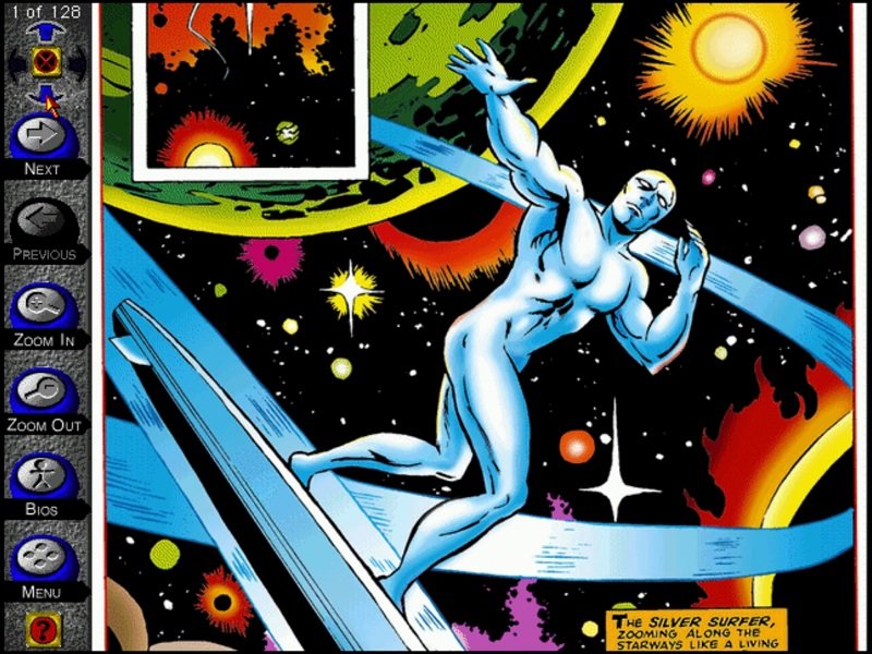 Silver Surfer: Interactive CD-ROM Comic Book!