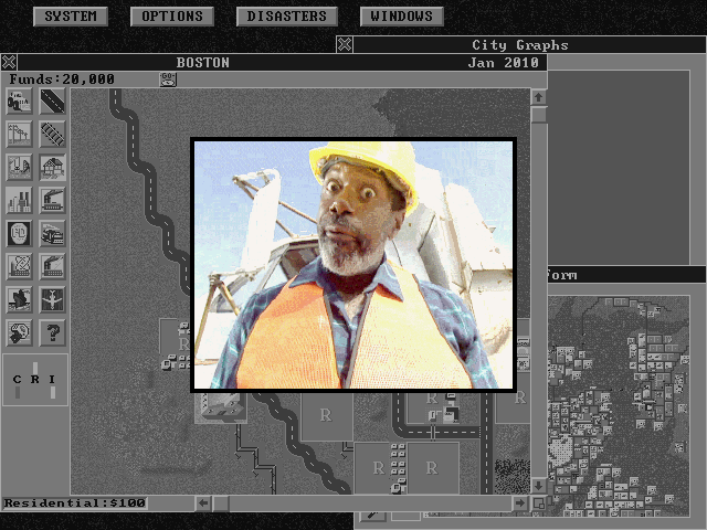 SimCity: Enhanced CD-ROM