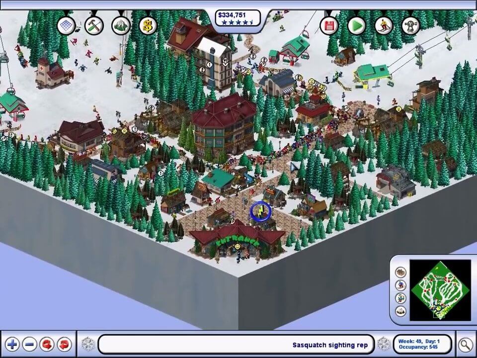 Ski Resort Tycoon: Deep Powder