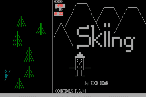 Skiing
