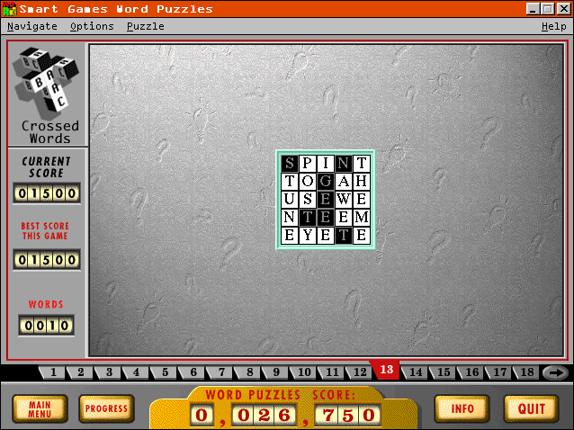 Smart Games Word Puzzles #1