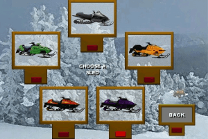Snowmobile Racing