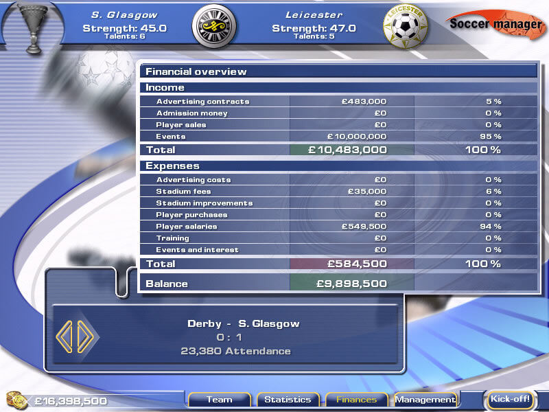 Soccer Manager