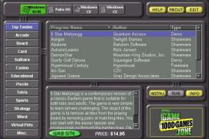 Softkey's Game Zone: 1000+ Games