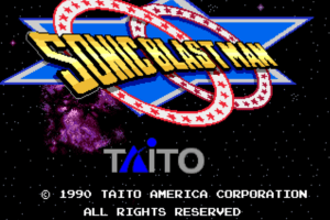 Sonic Blast Man