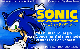 Sonic Raiden