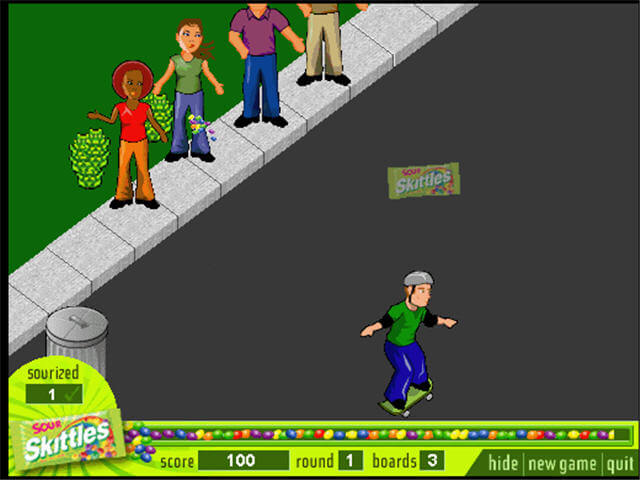 Sour Skittles Race