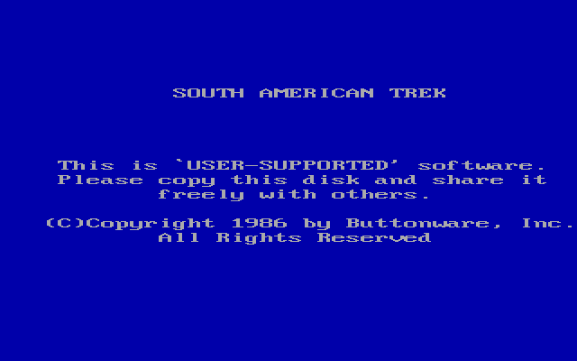 South American Trek