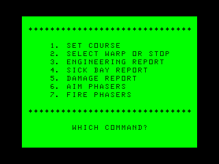Space Trek II