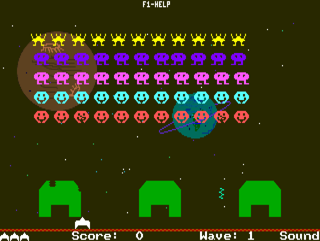 Spaced-Out Invaders