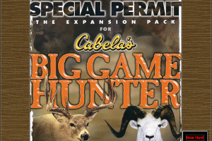 Special Permit: The Expansion Pack for Cabela's Big Game Hunter