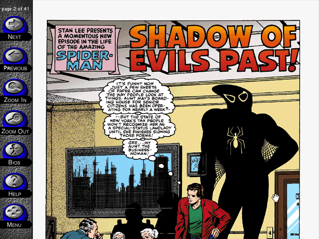Spider-Man: Interactive CD-ROM Comic Book!