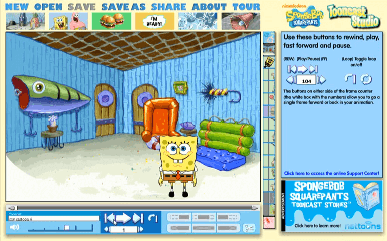 SpongeBob SquarePants: Tooncast Studio