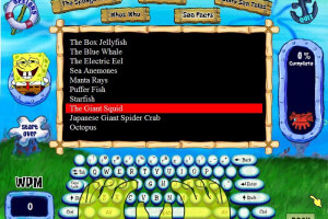 SpongeBob SquarePants: Typing