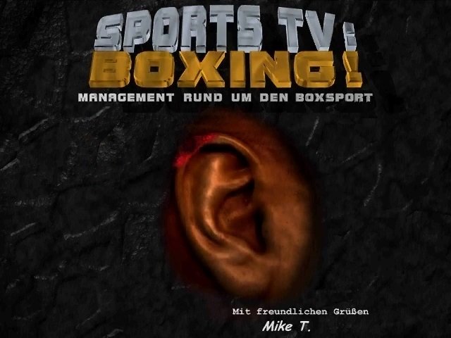 Sports TV: Boxing!