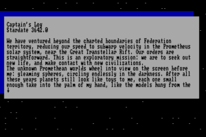 Star Trek: The Promethean Prophecy