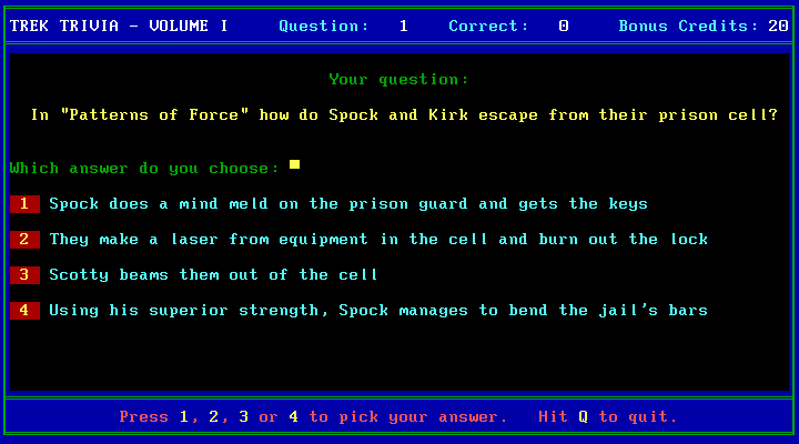 Star Trek: The Trivia Game