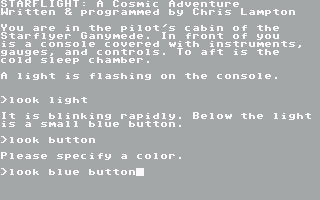 Starflight: A Cosmic Adventure