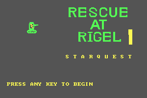StarQuest: Rescue at Rigel