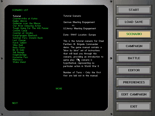 Steel Panthers III: Brigade Command - 1939-1999