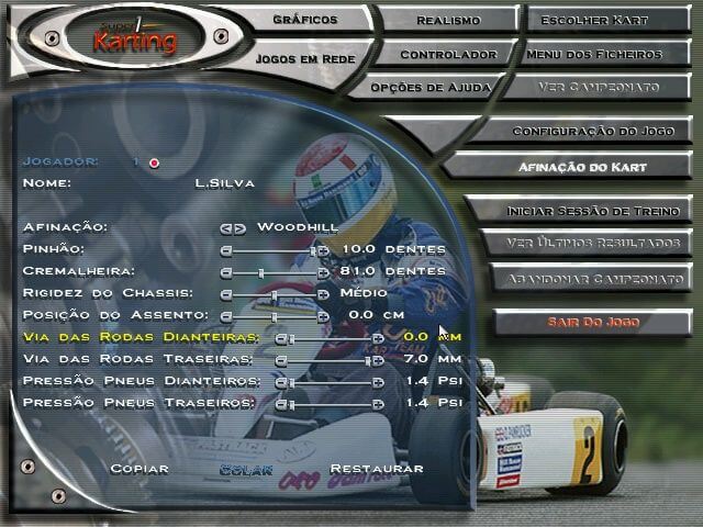 Super 1 Karting Simulation