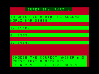 Super Spy: A Modern History Simulation
