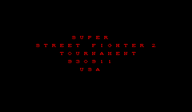 Super Street Fighter II: The Tournament Battle