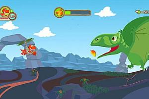 T-Rex Rush: Egg Spelling Collection Crew