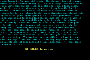 Tamoret: The Adventure to the Fourth Dimension