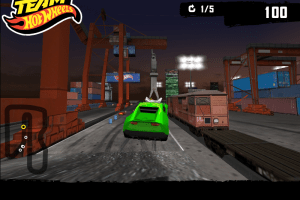 Team Hot Wheels: Night Racer - Dockyard Destruction
