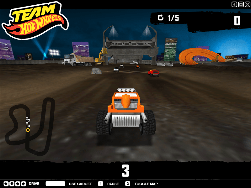 Team Hot Wheels: Night Racer - Rubble Ruckus
