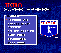 Tecmo Super Baseball