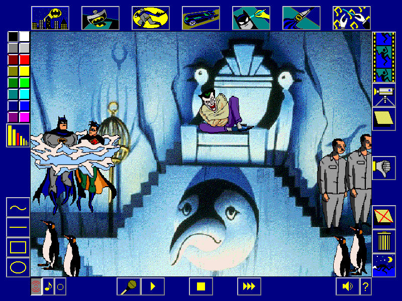The Adventures of Batman & Robin Cartoon Maker